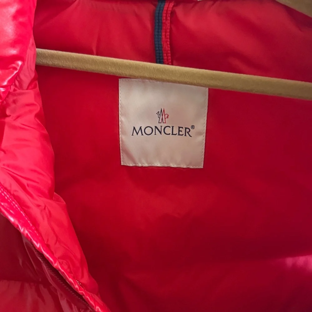 Moncler Vibrant Red Quilted Vest - Picture 4 of 5